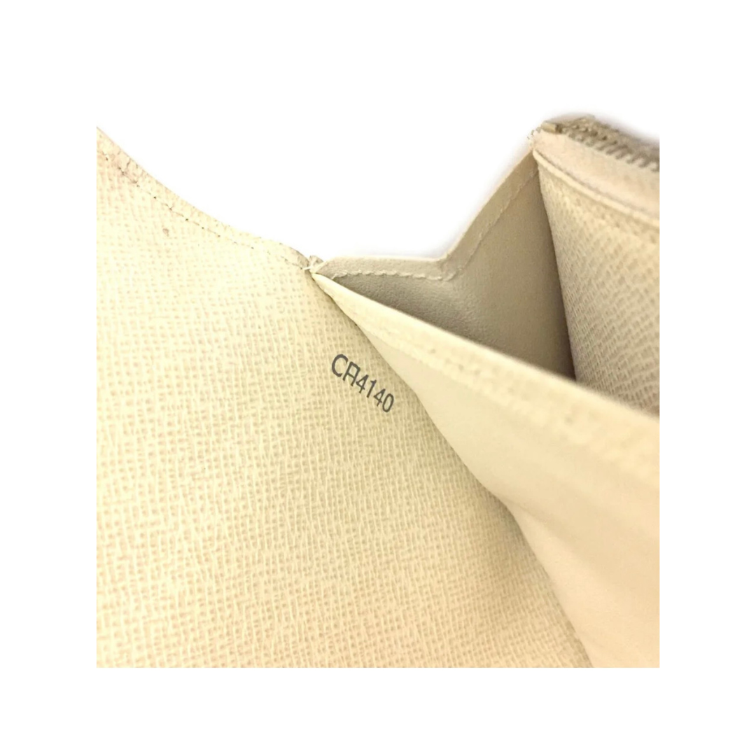 LOUIS VUITTON DAMIER AZUR SARAH LONG BIFOLD WALLET