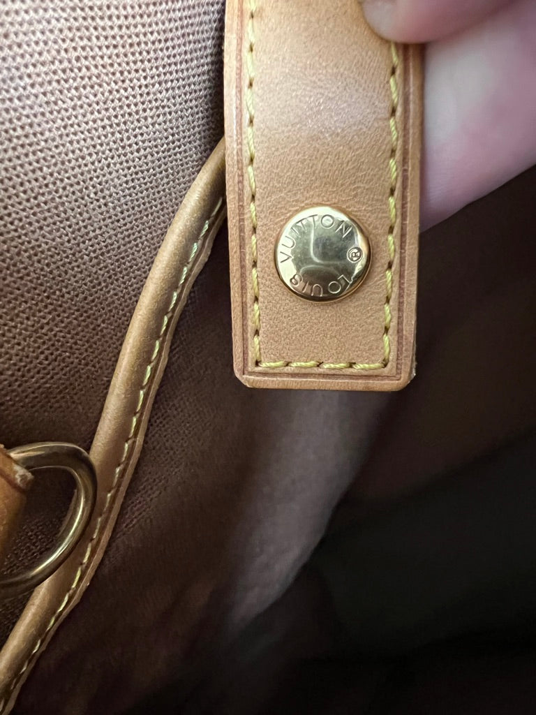 LOUIS VUITTON VAVIN GM MONOGRAM SHOULDER TOTE BAG