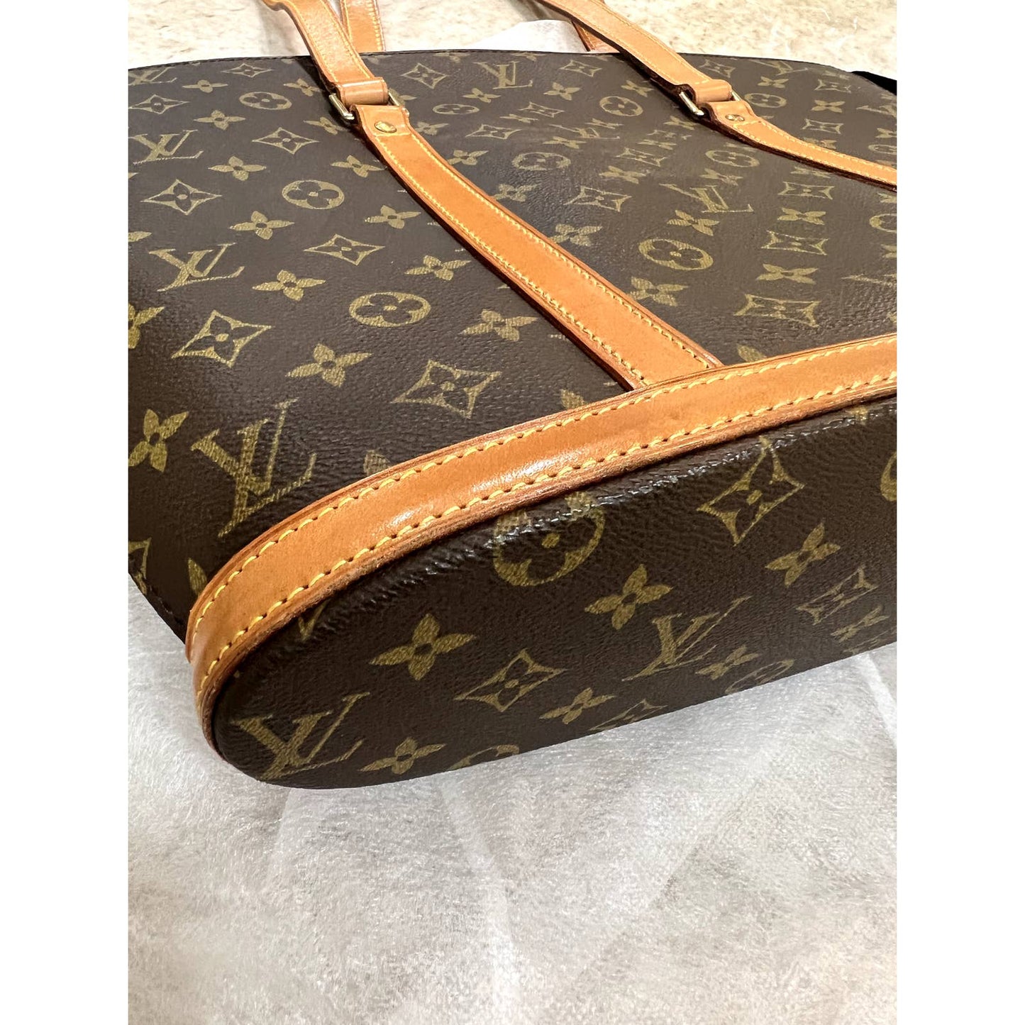 LOUIS VUITTON BABYLONE SHOULDER TOTE BAG MONOGRAM