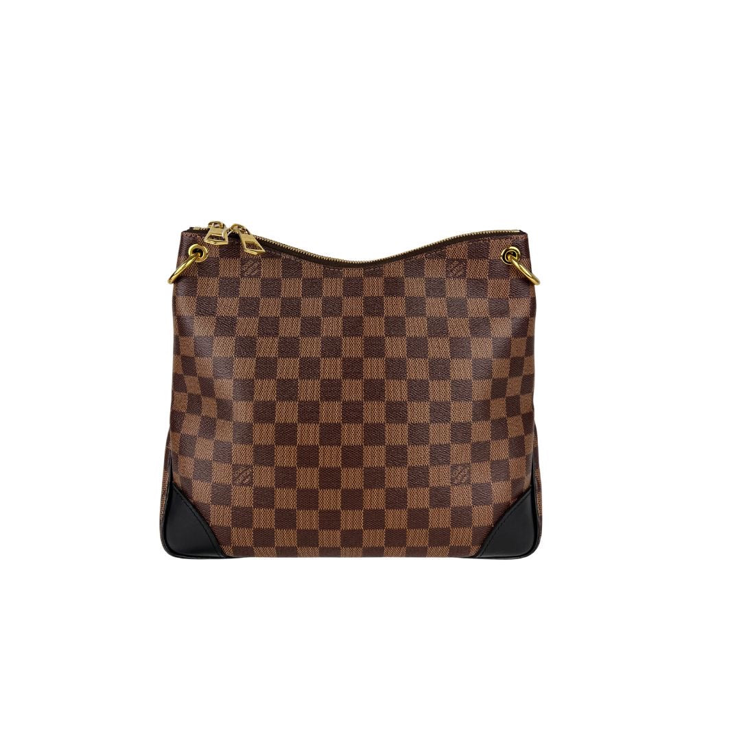 LOUIS VUITTON ODEON MM DAMIER EBENE - NEW STYLE - FULL SET