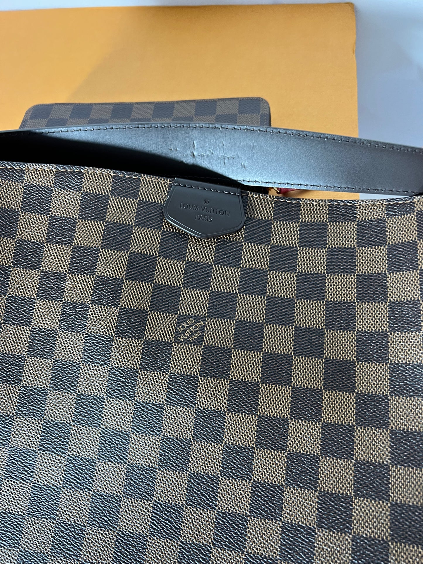 2022 LOUIS VUITTON GRACEFUL MM DAMIER EBENE - FULL SET