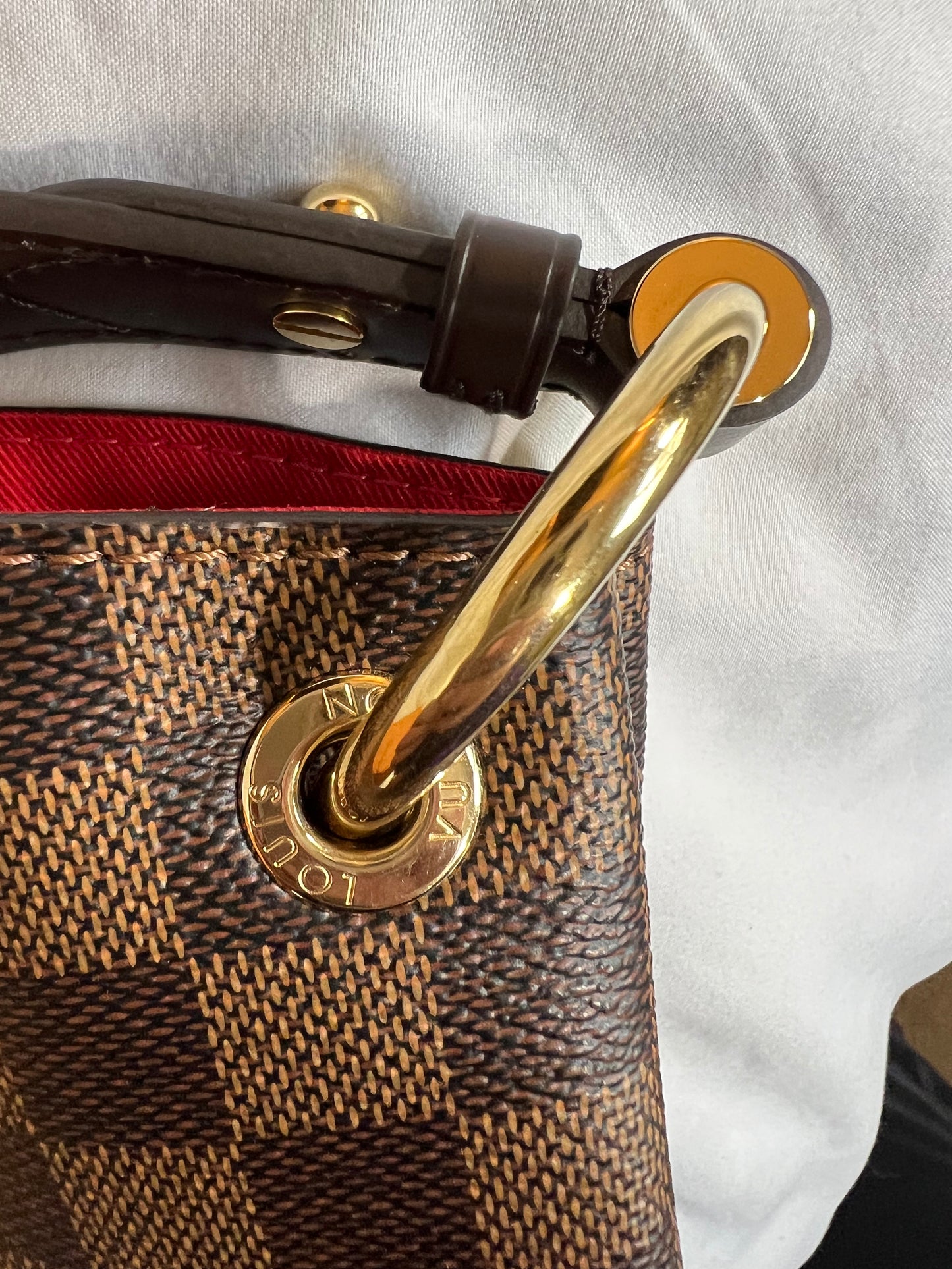 2022 LOUIS VUITTON GRACEFUL MM DAMIER EBENE - FULL SET
