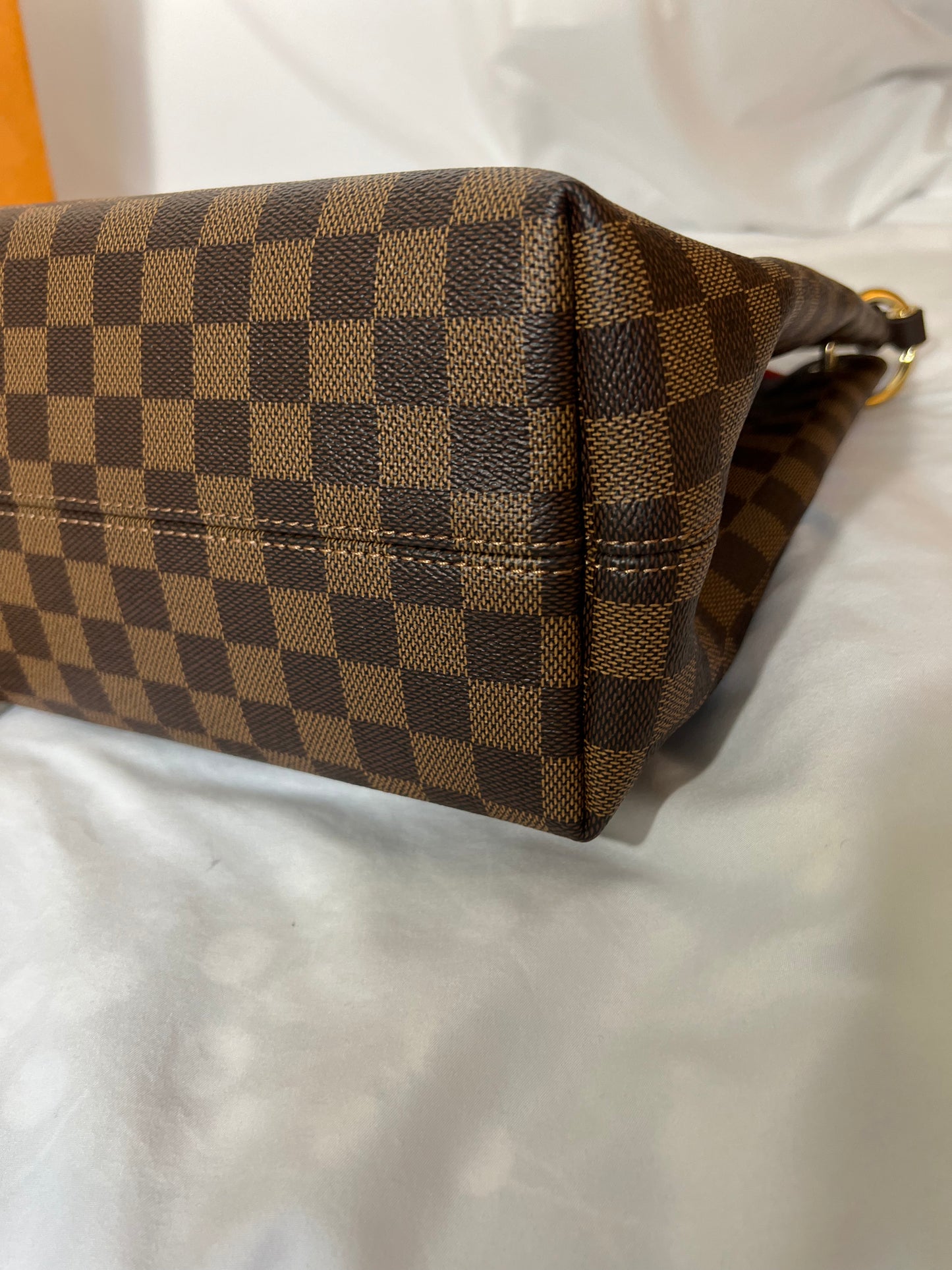 2022 LOUIS VUITTON GRACEFUL MM DAMIER EBENE - FULL SET