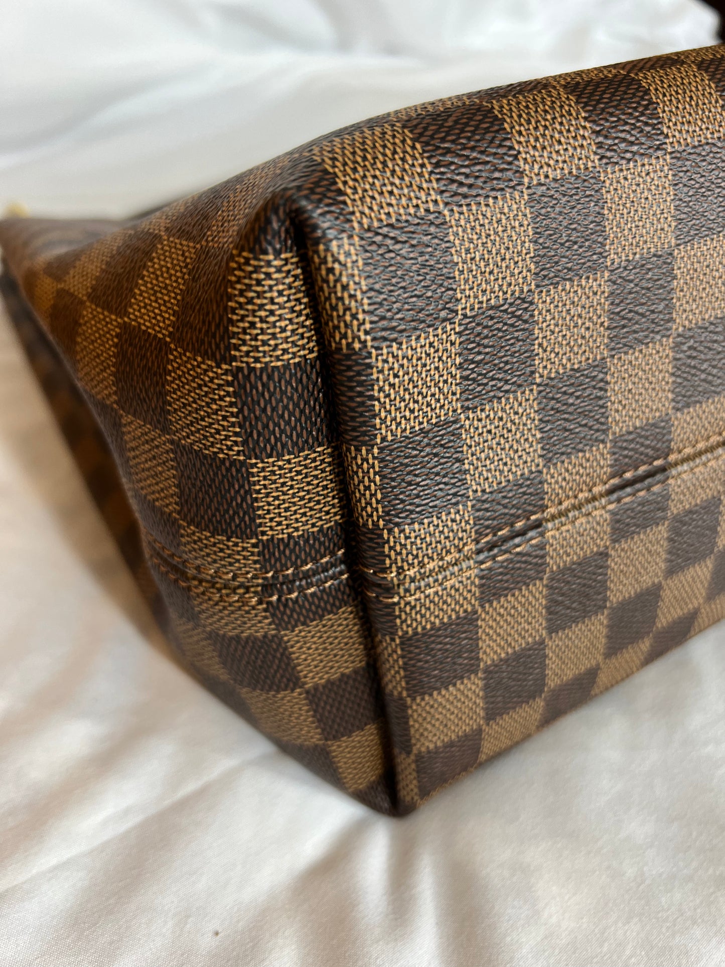 2022 LOUIS VUITTON GRACEFUL MM DAMIER EBENE - FULL SET